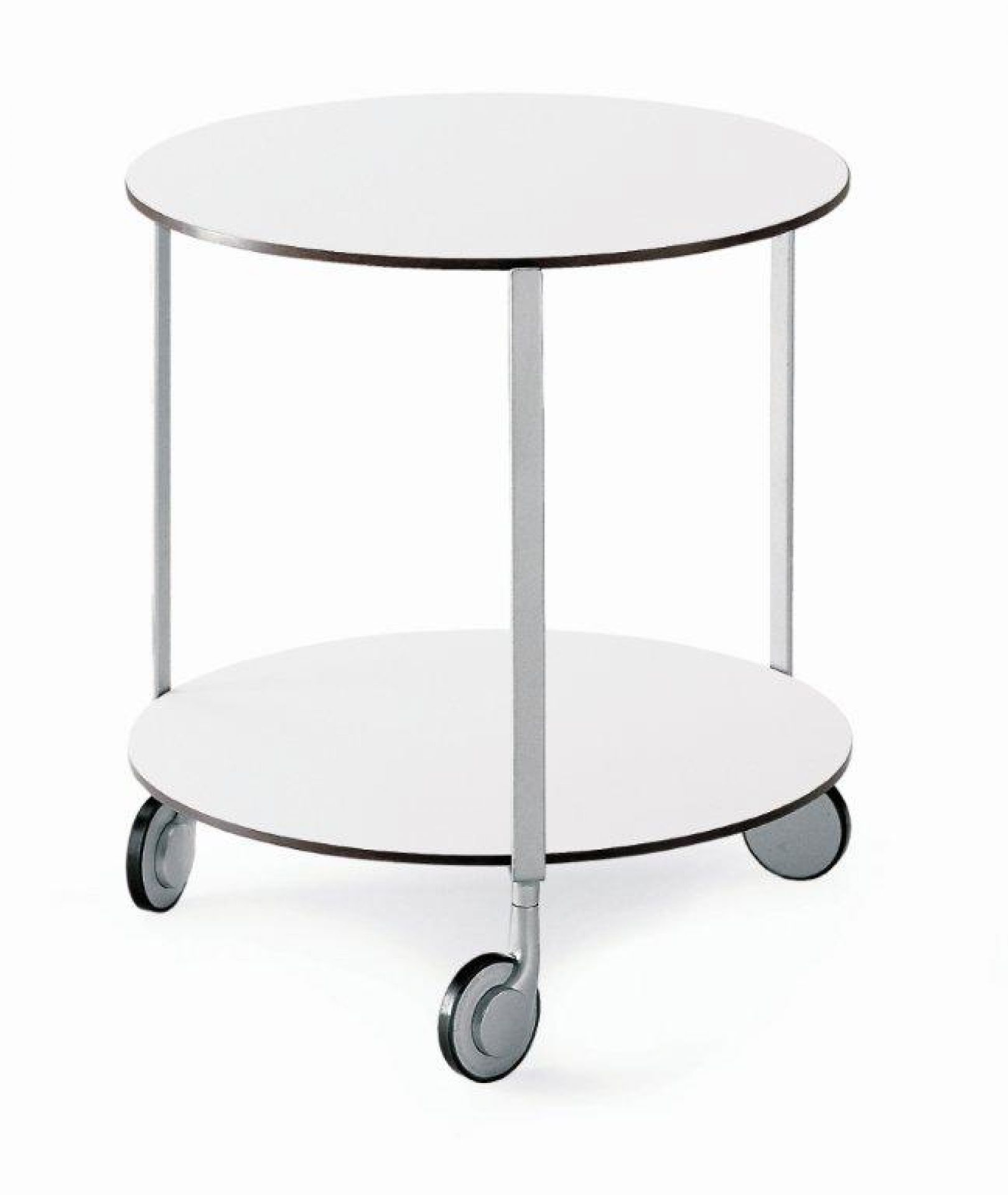 Castor-mounted Round Table Giro | Zanotta